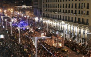 Háromkirályok felvonulás Zaragoza-ban